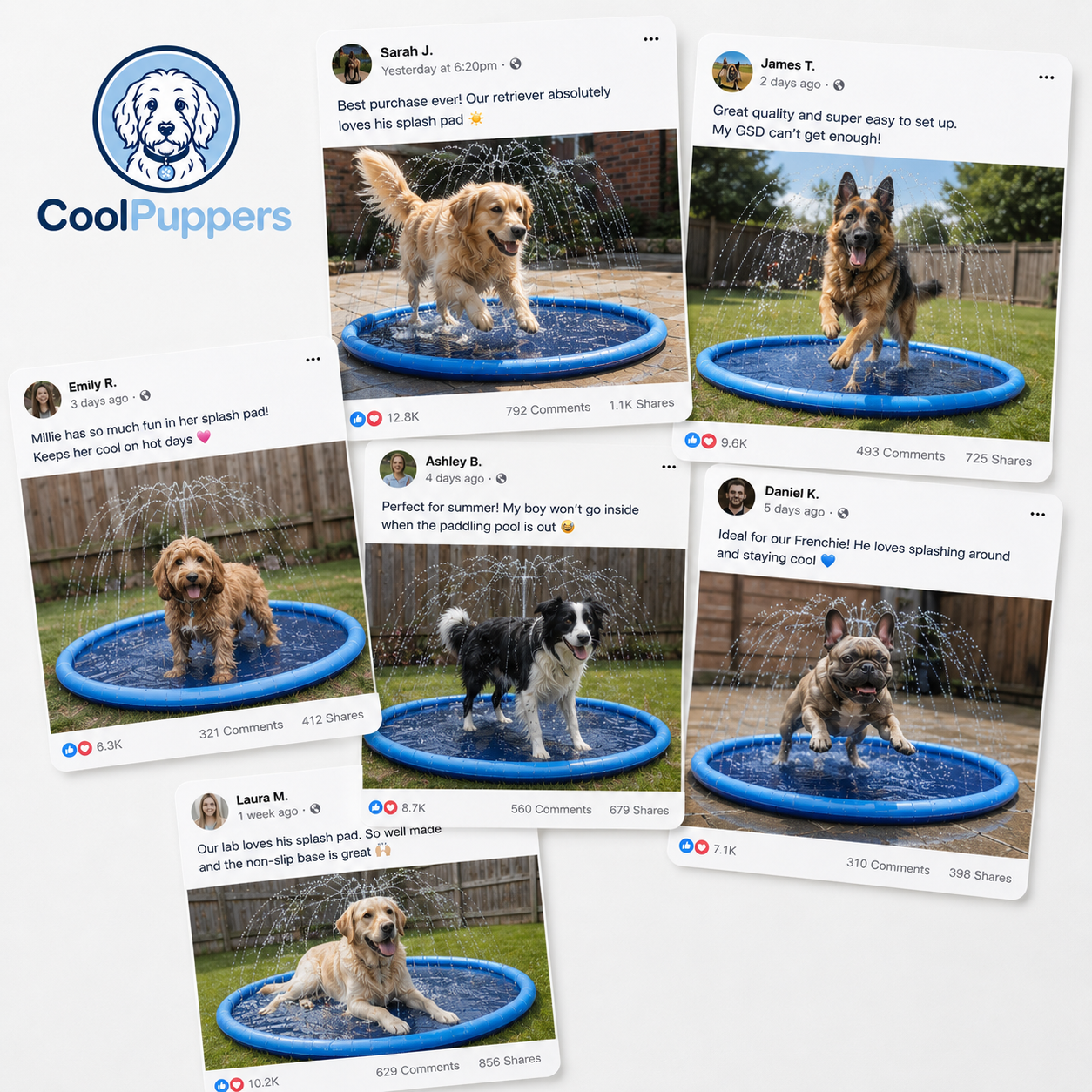 CoolPuppers™ Splash Pad Pro
