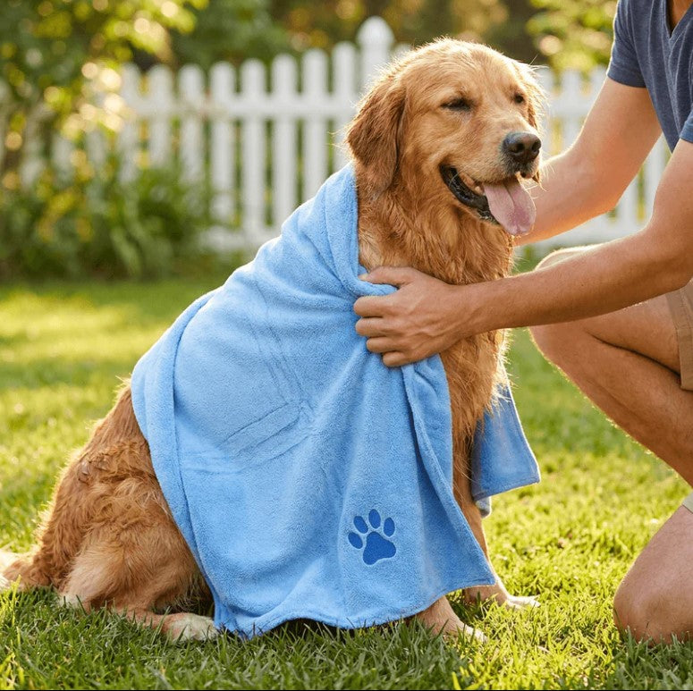 DryCoat™ Microfibre Dog Towel – 140 × 70 cm